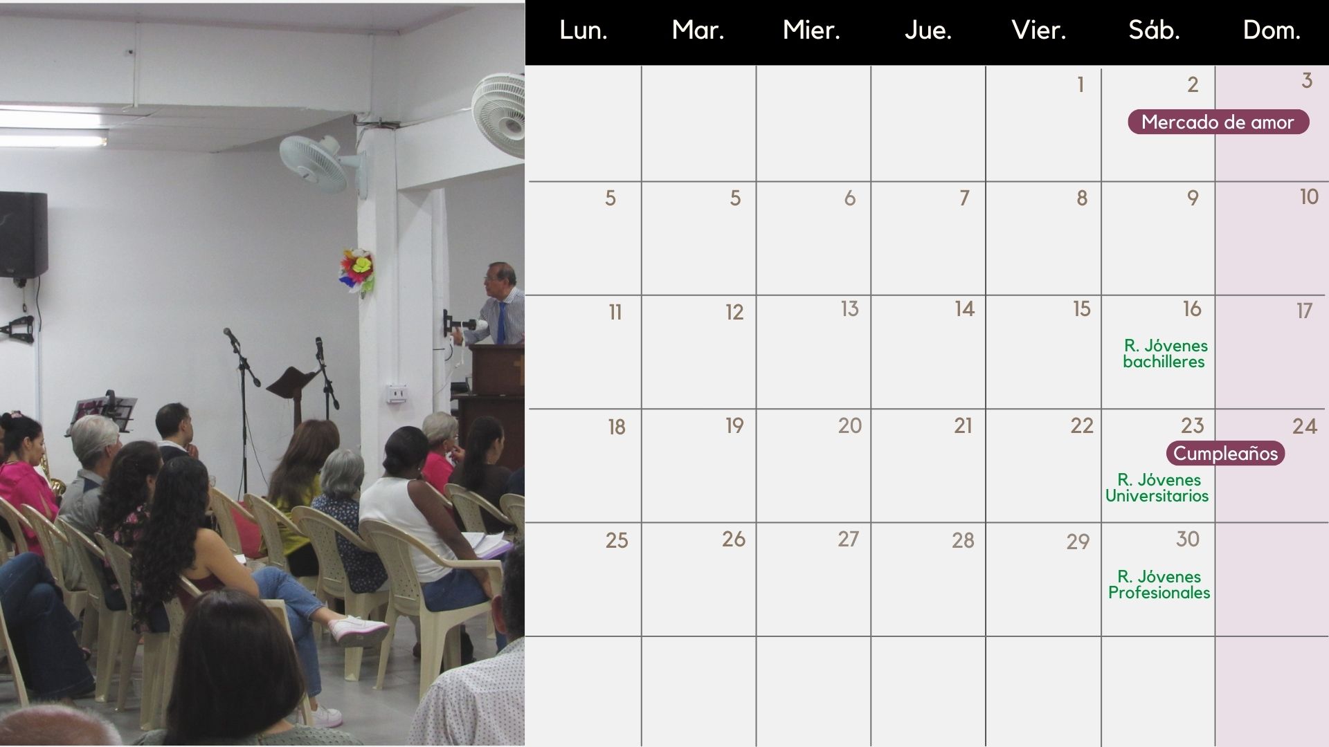 Programación Septiembre